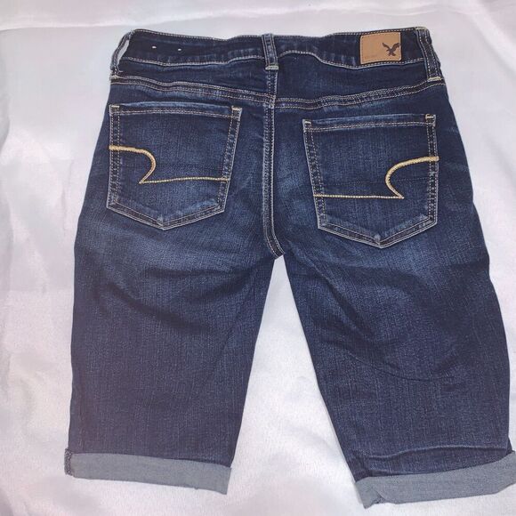 women's American Eagle Super Stretch capri Jegging ankle Jeans Size 4 Regular - Picture 5 of 7